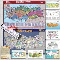 KPSS TYT AYT Efsane 10 lu Harita Seti Mehmet Eğit