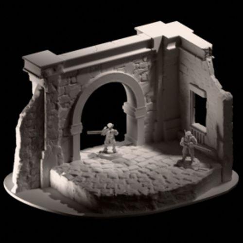 Gotik Harabeler Masaüstü Oyunları için (Bu ürün Sadece Plastik parçadır - Almadan Önce Soru Sorabilirsiniz)