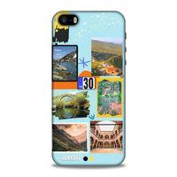 Lopard Apple Iphone 5S Uyumlu Kılıf Şehirli ※ (30) Hakkari Silicone Case