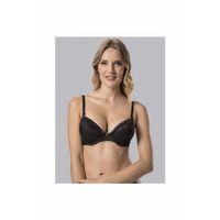 Kadın Siyah Vanessa Desteksiz Dantel Dolgusuz Sütyen 7002