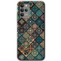 Omix X700 Kılıf HD Desen Baskılı Arka Kapak - Mandala Desen