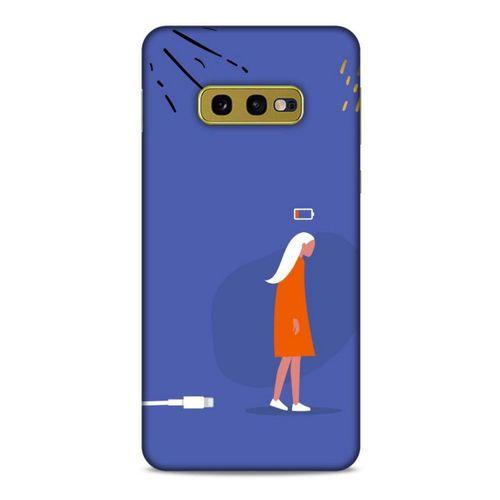 Samsung Galaxy S10e Kılıf Depresyon (36) Glitter Kılıf Yeşil Tonları