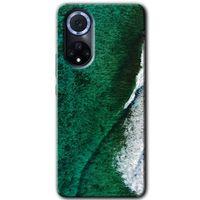 Huawei Nova 9 Kılıf HD Desen Baskılı Arka Kapak - Yeşil Okyanus