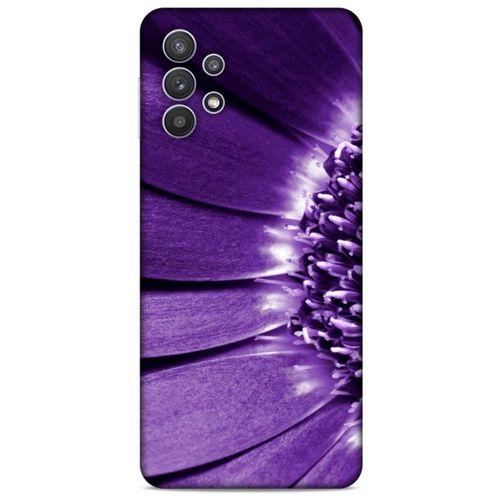 Samsung Galaxy S21 Ultra Uyumlu Kılıf Mor Delisi (36) Glitter Kılıf Çiçek