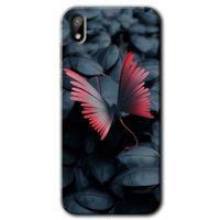 Huawei Y5 2019 Kılıf HD Desen Baskılı Arka Kapak - Dark Butterfly