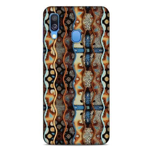 Samsung Galaxy A40 Kılıf Baskılı Özel Seri Taşlı (33) Hybrid Kılıf