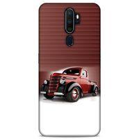 Lopard Oppo A5 2020 Uyumlu Kılıf PickUpX (47) Crystal Flex Kılıf Metalik Kırmızı