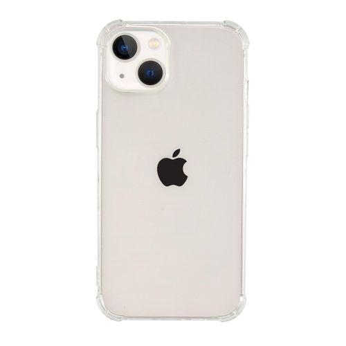 iPhone 13 Köşe Darbe Emici Şeffaf Silikonlu Luxury Olex Şeffaf Kılıf MCH90