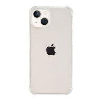 iPhone 13 Köşe Darbe Emici Şeffaf Silikonlu Luxury Olex Şeffaf Kılıf MCH90