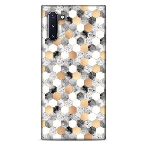 Mermer Desenli (50) Tema Shockproof Kılıf Koyu Gri Samsung Galaxy Note 10 Kılıf