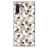 Mermer Desenli (50) Tema Shockproof Kılıf Koyu Gri Samsung Galaxy Note 10 Kılıf