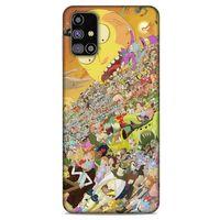 Samsung Galaxy M31s Uyumlu Kılıf Rick And Morty (37) Silicone Cover Slick Morty