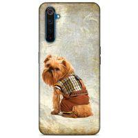 Oppo Realme 6 Kılıf Köpek Kıyafetleri (25) Antişok Kapak Brussels Griffon Sweatshirt