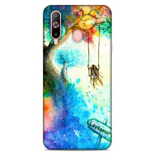 Lopard Samsung Galaxy A60 Uyumlu Kılıf Manipülasyon ☻ (47) Crystal Flex Kılıf Baskılı