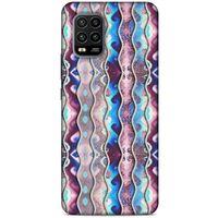 Xiaomi Mi 10 Lite Kılıf Baskılı Özel Seri Taşlı (31) TPU Kılıf