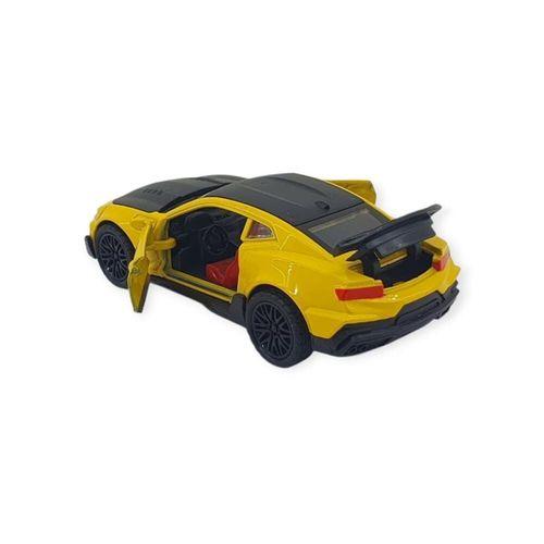 Çek Bırak Araba Metal - 3611C - Sarı