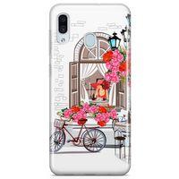 Samsung Galaxy A30 Kılıf Bisiklet Arka Kapak Koruma Desenli Full Koruyucu