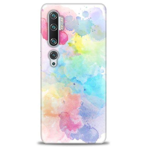 Xiaomi Mi Note 10 Kılıf HD Baskılı Kılıf - Renk Paleti + Tam Ekran Koruyucu