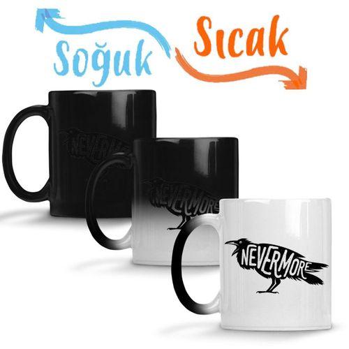Nevermore 02 Sihirli Kupa Bardak Porselen