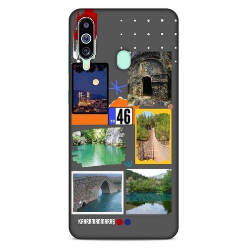 Lopard Samsung Galaxy M40 Uyumlu Kılıf Şehirli ※ (46) Kahramanmaraş Core Armor Kılıf