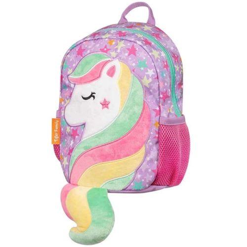 Eğitici Oyuncak Unicorn Desenli Anaokulu Çantası