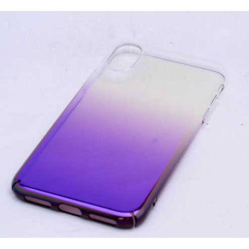 Apple iPhone X Kılıf Zore Renkli Transparan Kapak