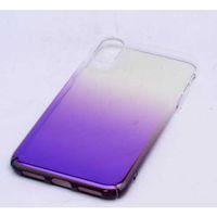 Apple iPhone X Kılıf Zore Renkli Transparan Kapak