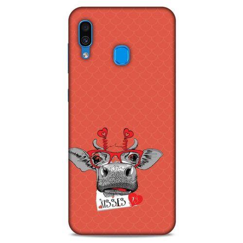 Animax Cute Cow Samsung Galaxy A30 Kılıf Desenli Silikon