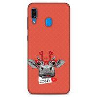 Animax Cute Cow Samsung Galaxy A30 Kılıf Desenli Silikon