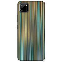 Realme C11 Uyumlu Kılıf Yeşil Delisi (39) Liquid Crystal Kılıf Asker yeşili