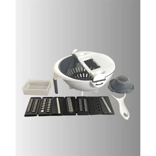 Süzgeçli Çok Fonksiyonlu Döner Rende Ve Doğrayıcı