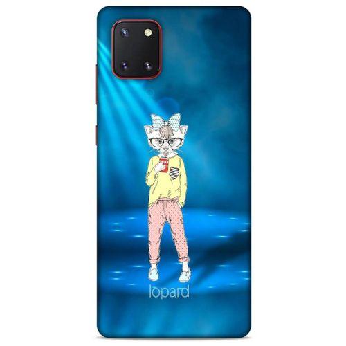 Samsung Galaxy Note 10 Lite Kılıf FunnyMaX (38) Neo Hybrid Kılıf Açık Mavi