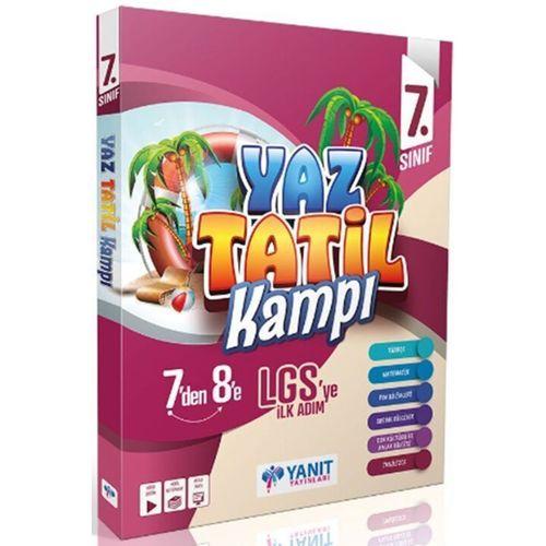 7. Sınıf Yaz Tatil Kitabı Kampı Yanıt Yayınları