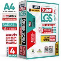 2026 8 Sınıf LGS Ekim Ayı MEB Örnek Soru Tıpkı Basım 4lü Sarmal Deneme Paketi Video/PDF Çözümlü