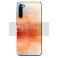 Paslı Renkler Turuncu Samsung Galaxy A30s Kılıf