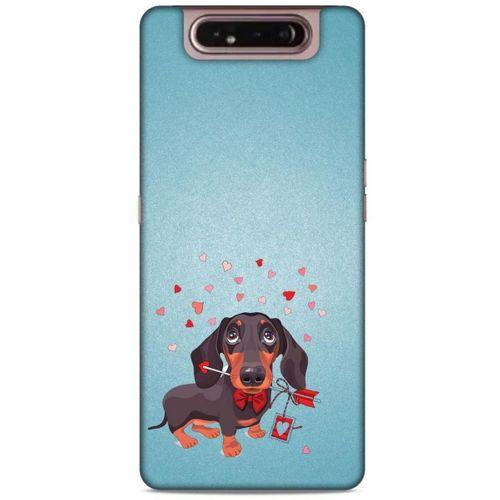 Animax Aşık Köpek Samsung Galaxy A80 Kılıf Desenli Silikon