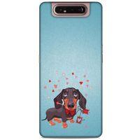 Animax Aşık Köpek Samsung Galaxy A80 Kılıf Desenli Silikon