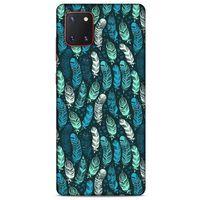 Samsung Galaxy Note 10 Lite Kılıf Desenli Özel Seri Tüyler (46) Core Armor Kılıf