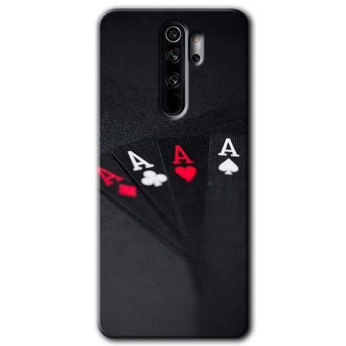 Xiaomi Redmi Note 8 Pro Kılıf Baskılı Kapak - Full As + 5D Tam Kaplayan Cam