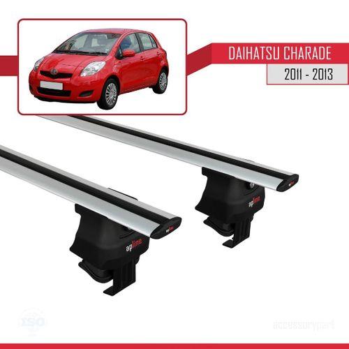 Daihatsu Charade 2011-2013 Arası ile uyumlu ACE-4 Ara Atkı Tavan Barı GRİ