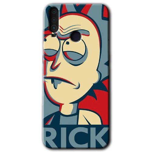 MRCİLETİSİM General Mobile GM 10 Kılıf HD Desen Baskılı Arka Kapak + Temperli Cam - Rick News