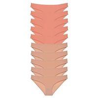 10 Adet Süper Eko Set Likralı Kadın Slip Külot Pudra Ten