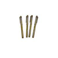 LİNEA ALTIN RENK ROLLER DAVETİYE KALEMİ ( 4 Adet )
