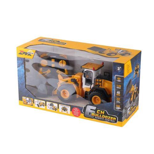 Çocuk Eğitici Gelişim 5088 SUN-1:24 IŞIKLI USB ŞARJZLI UZAKTAN KUMANDALI BULDOZER