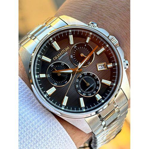 Quantum Sapphire Cam İtalyan Bileklikli 10 Atm Suya Dayanıklı 2 Yıl Garantili Erkek Kol Saati 11.350