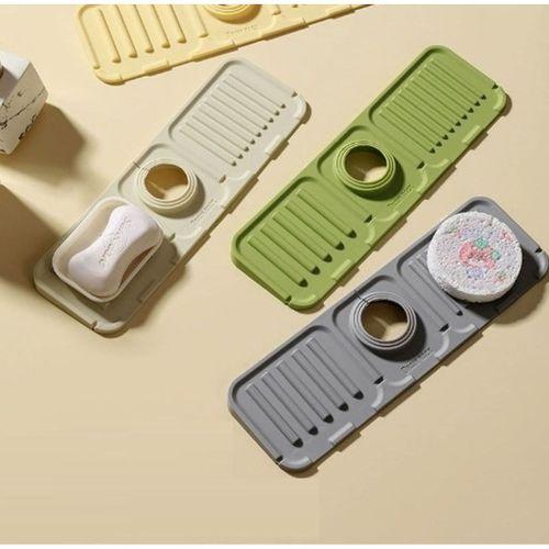 Mutfak Banyo Lavabo Kenarı Silikon Mat Gri