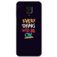 Xiaomi Redmi Note 9s Kılıf Baskılı Arka Kapak - Everything +Tam Ekran Koruyucu