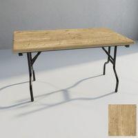 Dockers Banket Katlanır Masa (Werzalit, Allzalit. Vermodin Tabla 80x140) - Avalon Pine