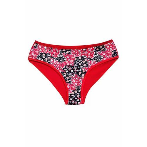 Pamuklu Geniş Kenarlı Likralı Desenli Bato Kadın Külot Desen 10