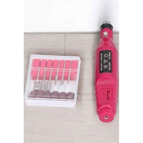 Protez Tırnak Manikür Ve Pedikür Seti Elektrikli